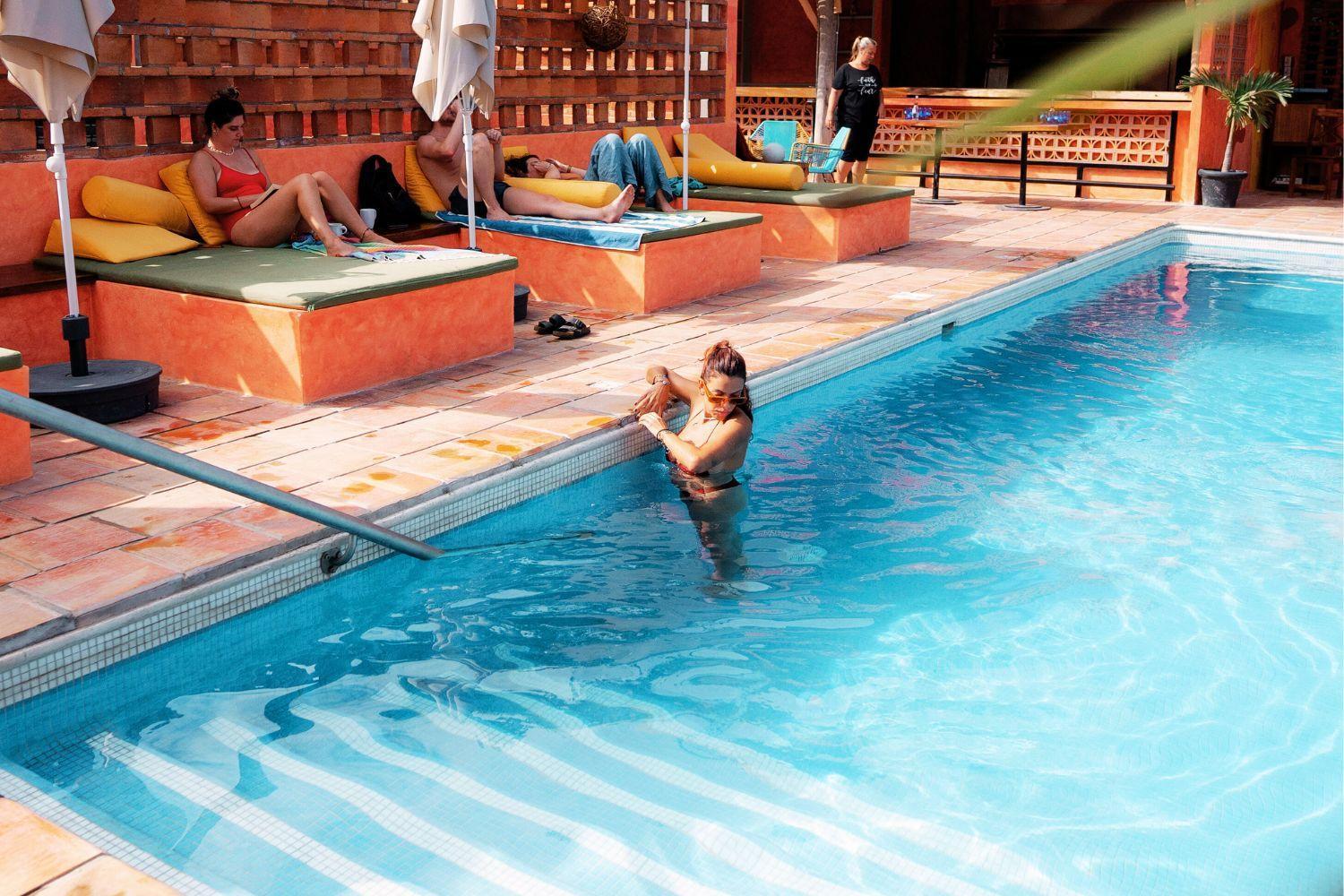 Casa Pepe Hotel Саюлита Екстериор снимка The pool at the hotel